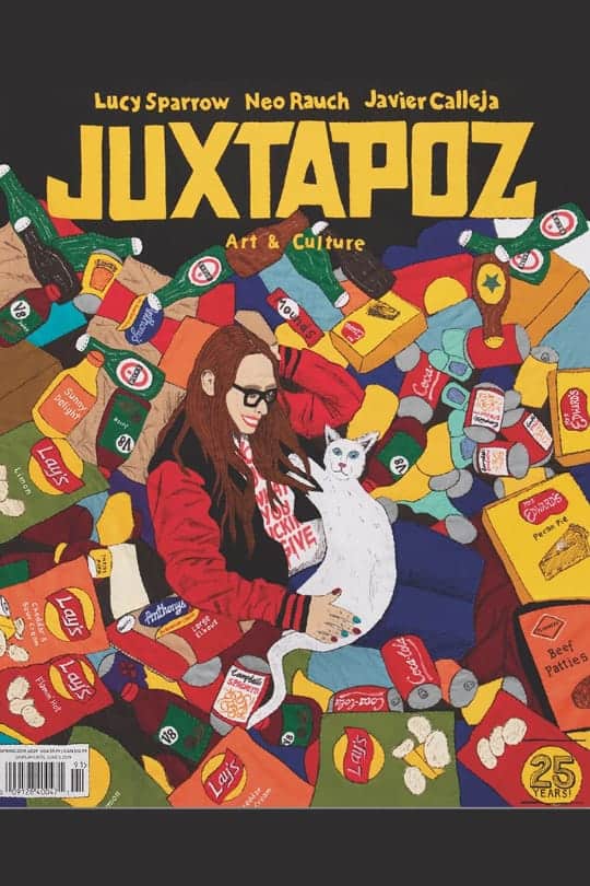 Juxtapoz magazine front cover