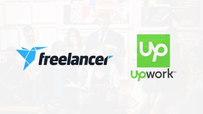 Freelancer And Upwork Logos
