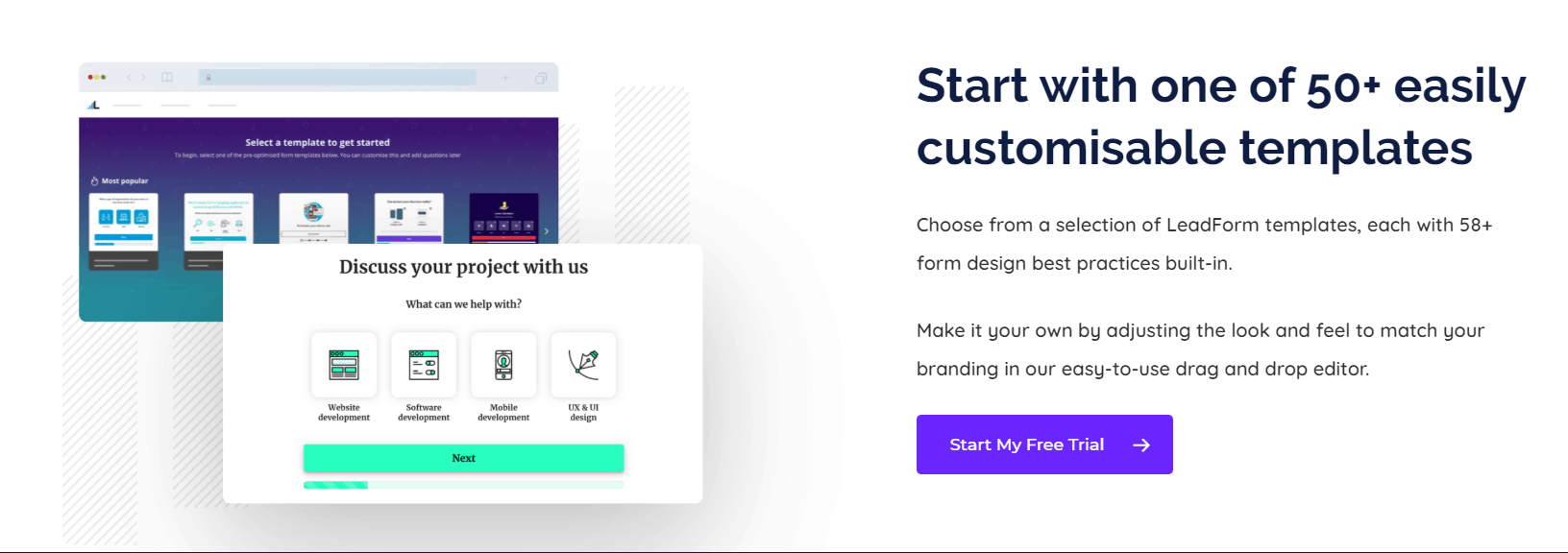 Leadformly Customizable Templates