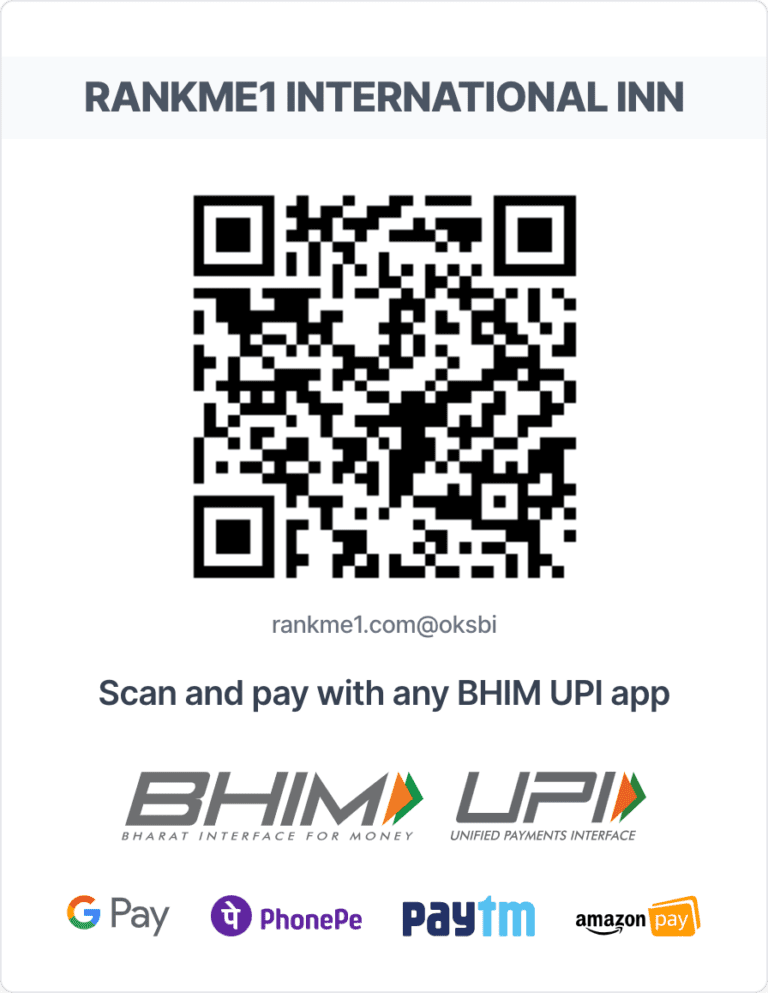 RankMe1 UPI QR Code